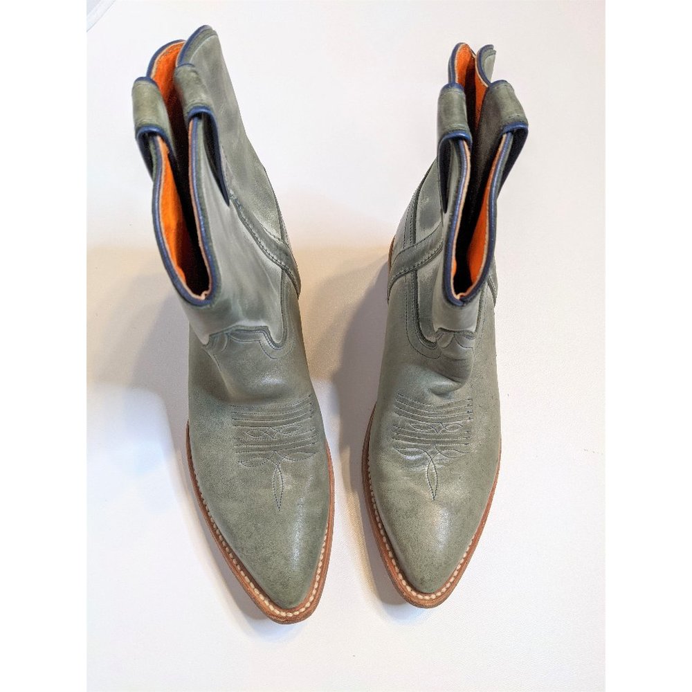 {SOLD} Frye | Billy Short Boot Green - Picture 2 of 8